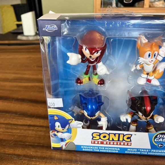 JADA Set of 4 Diecast Figures "Sonic The Hedgehog" Metalfigs - NEW/SEALED - Picture 2 of 12